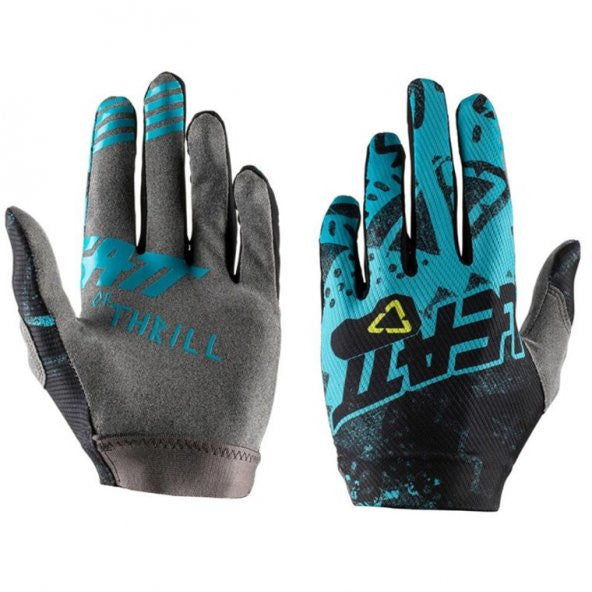Leatt Gpx 1.5 Black Blue Protective Gloves