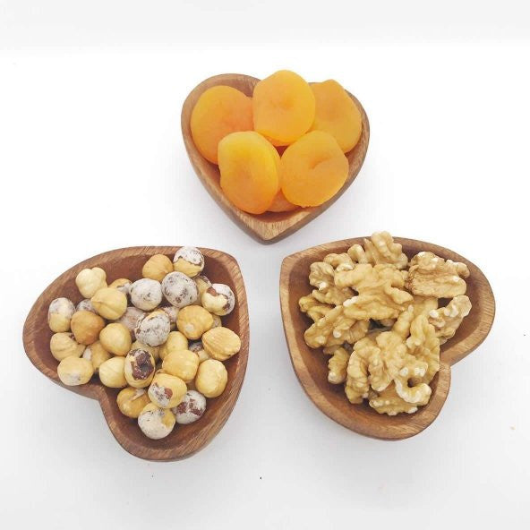 3 Mixed Nuts ( Walnut + Salted Hazelnut + Dried Apricot ) 1500 Grams