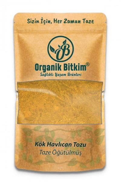Organik Bitkim - Organic Herbal Powder Grounded Root Galangal - 150 gr