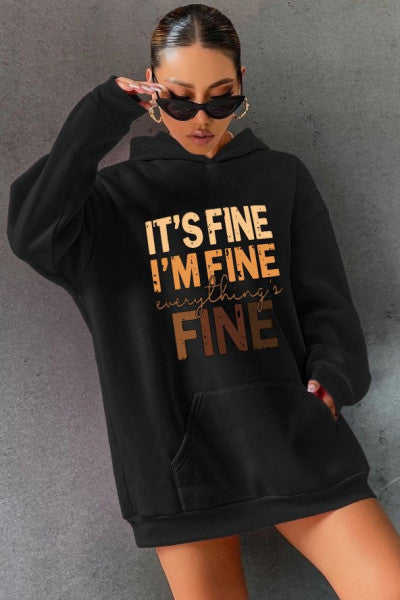 Unisex Oversize Fine Printed Sweatshirt