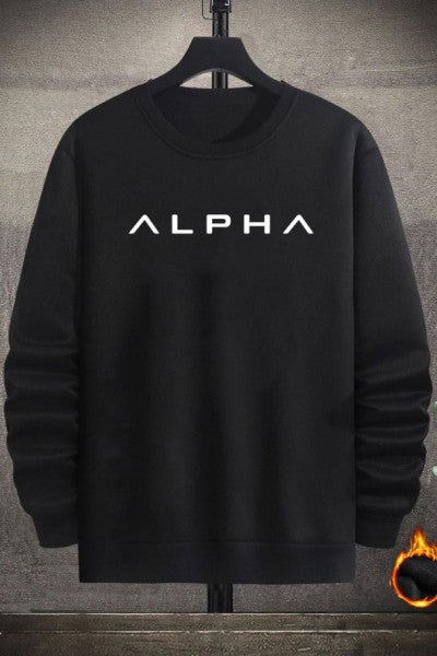 Unisex Alpha Crew Neck Sweatshirt