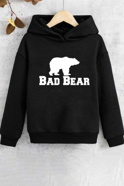 Kids Bear Printed Sweatshirt