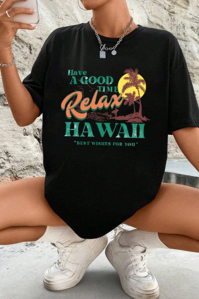 Unisex Hawaii Design T-shirt