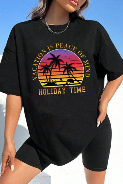 Unisex Holiday Time Design Tshirt