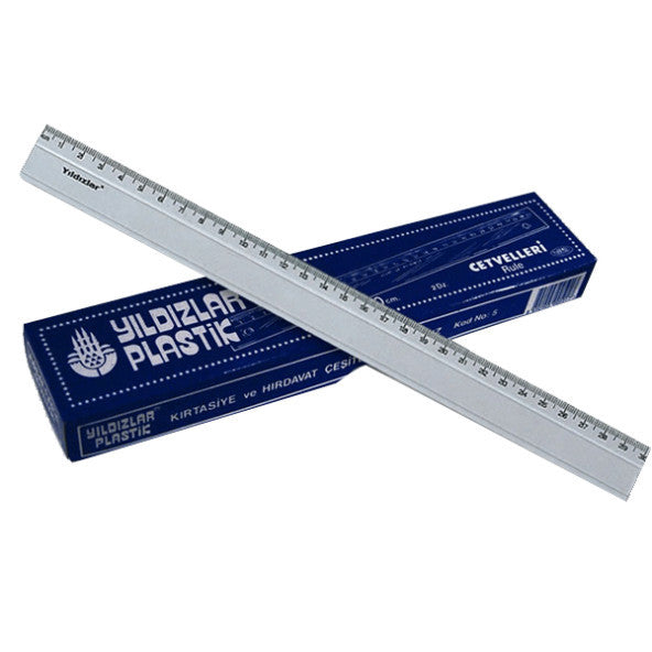 Stars Standard Ruler Plastic 30 Cm 5