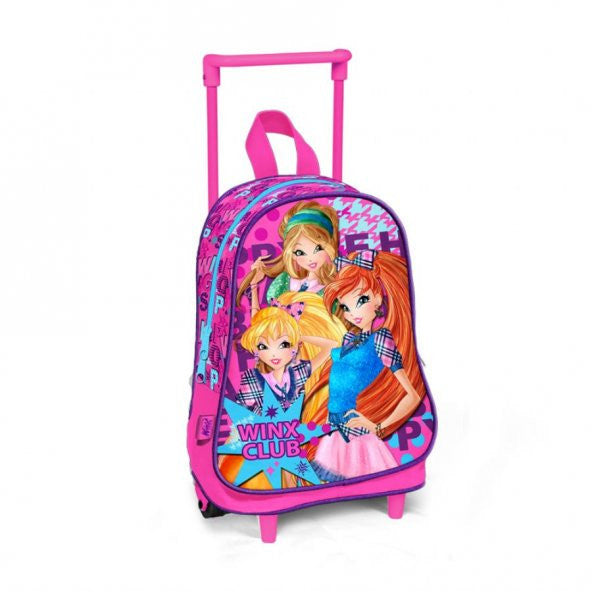 Yaygan Winx Club Single Compartment Squeegee Kindergarten Bag