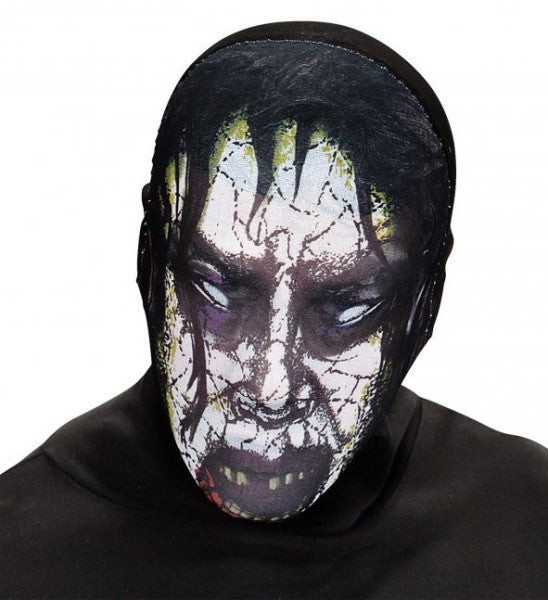 Cloth Zombie Mask - Stretch Horror Mask - 3D Printed Mask Model 6 (579)