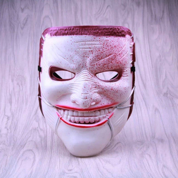 Resin Death Joker Mask with Blood 23x18 cm (579)