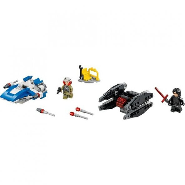 Lego Star Wars 75196 A-Wing Vs. Tıe Silencer Microfighters