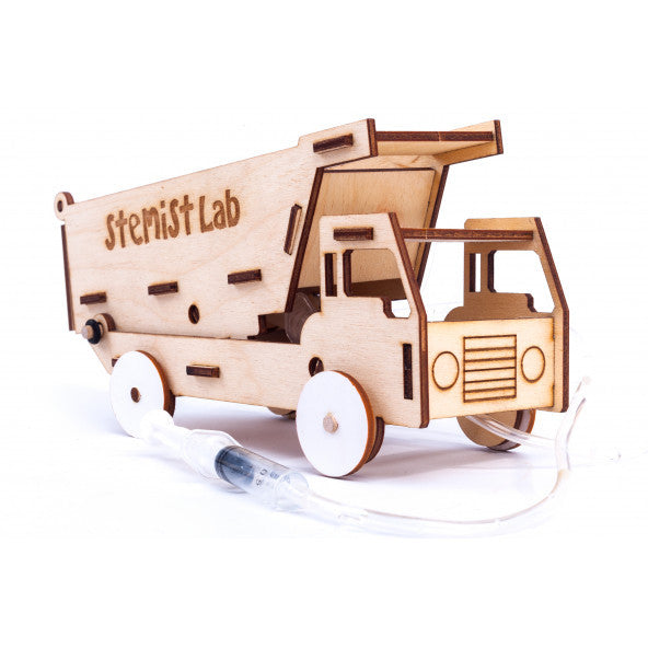 Educational Wooden Intelligence Developer Toy Robotic Coding Stemistbox Hydraulic Truck