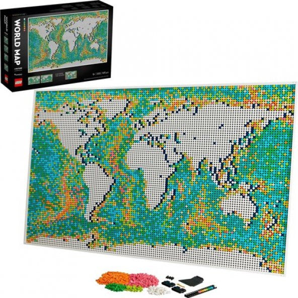 Lego Art 31203 World Map
