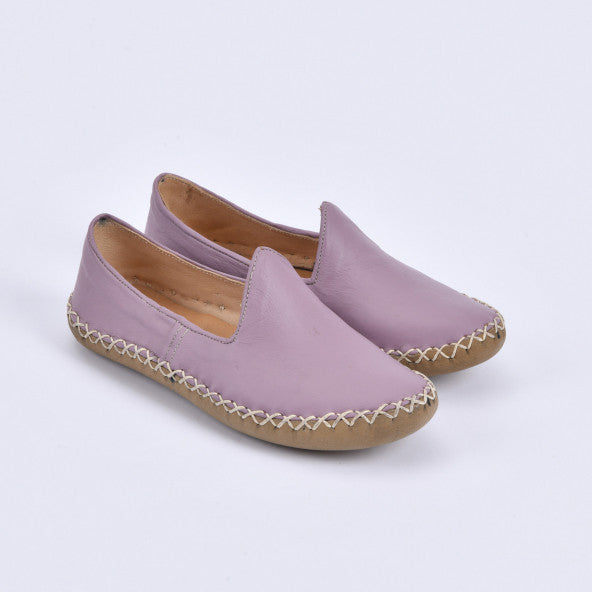 Purple Flat Shoes
