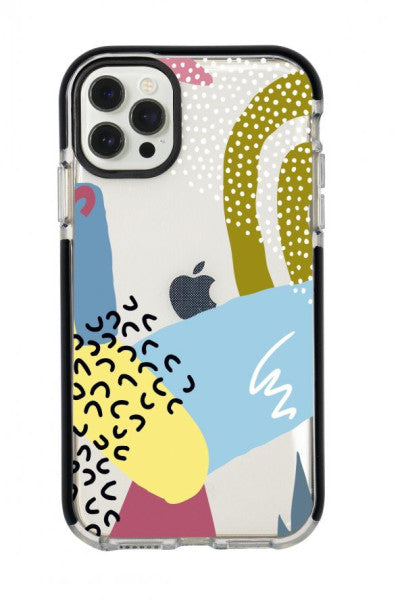 Iphone 11 Pro Max Colorful Patterns Candy Bumper Silicone Phone Case