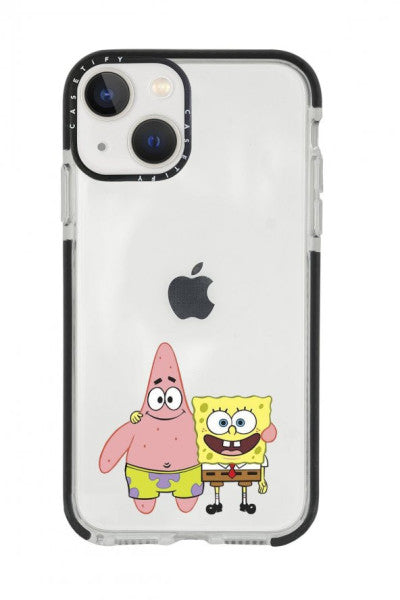 İphone 13 Spongebob And Patrickstar Casetify Shock Absorbing Silicone Phone Case
