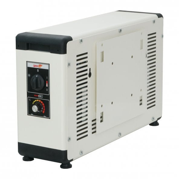Heatbox board white single phase fan electric heater 1000/2000 watts