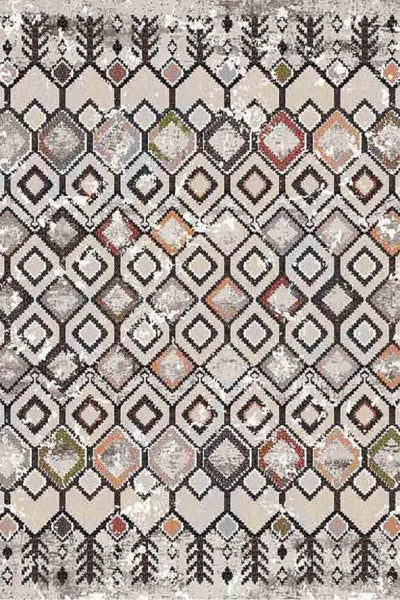Rug Patterned Non-Slip Base Digital Printed Decorative Carpet Cream 80X150