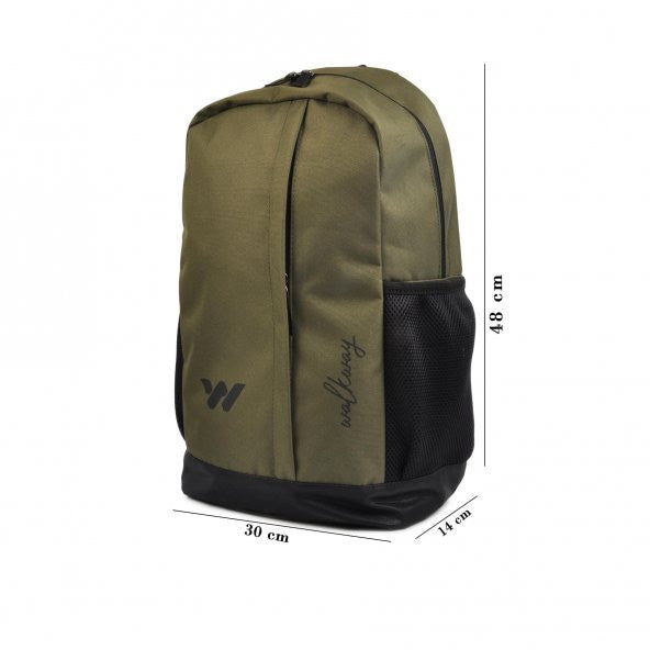 Walkway Armor Khaki School Backpack