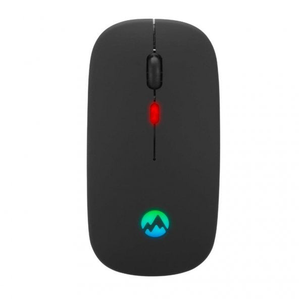 Everest SM-BT11 Usb Black 2in1 Bluetooth and 2.4GHz Rechargeable Wireless Mouse