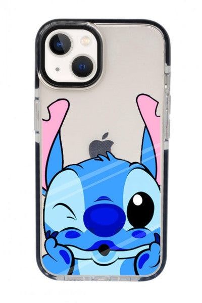 Iphone 13 Stitch Candy Bumper Shock Absorbing Silicone Phone Case