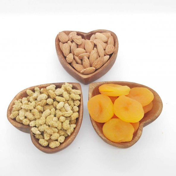 3 Mixed Nuts (Roasted Almond + Dried Apricot + Dried Mulberry) 1500 Grams