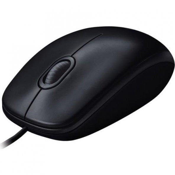 Logitech 910-003357 B100 Black Wired Mouse