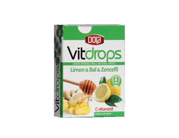 Dola Vitdrops Limon & Bal 30 Gr.