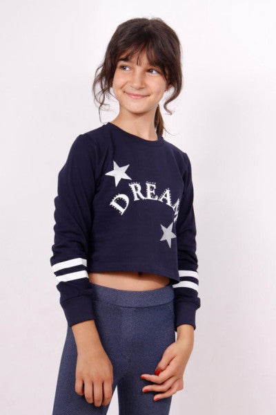 Toontoy Girl Starry Dream Printed Sweatshirt