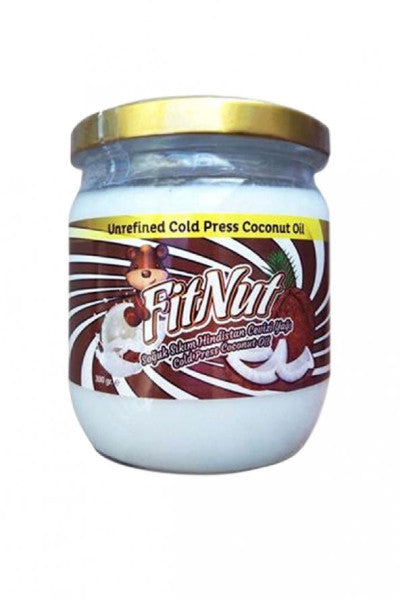 FitNut Coconut Oil 300 g Cold Pressed