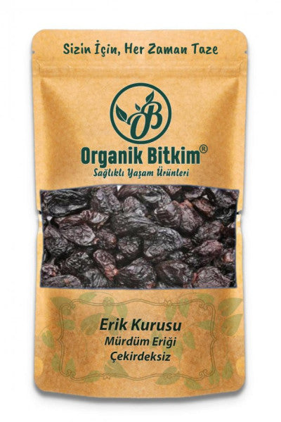 Organik Bitkim - Organic Seedless Dried Plum - 500 gr