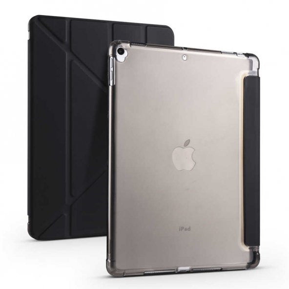 Apple iPad 10.2 (8th generation) Compatible Tablet Case with Pen Holder, Premium Stand, Foldable Sleep Mode Feature