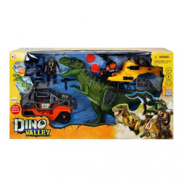 542054 Sun-Cpm-Game Set-Dino Valley T-Rex Attack