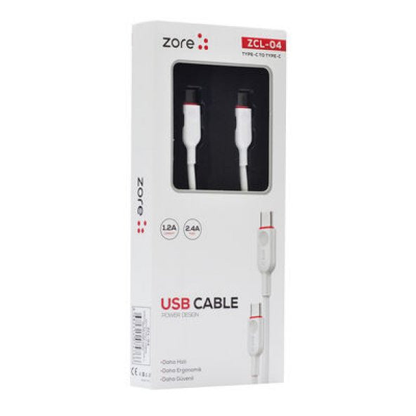 TYPE-C USB DATA AND CHARGING CABLE MAX 2.4A midizcl04
