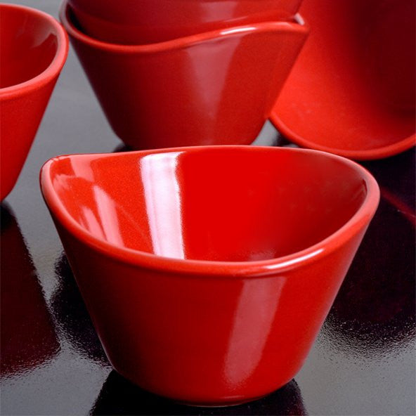 Keramika Tigela Red Cookie Bowl 11 Cm | 6 Pieces