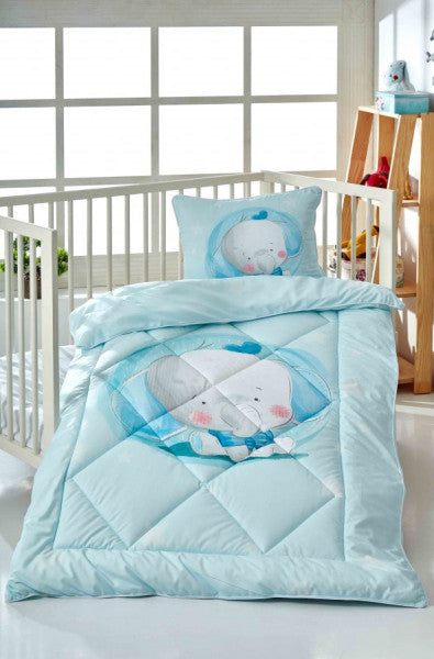 Komfort Home Digital Printed Thermal Fabric Baby Quilt Set / B3