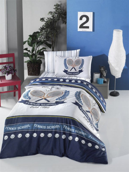 Komfort Home Young Ranforce Duvet Cover Set (Tennis)