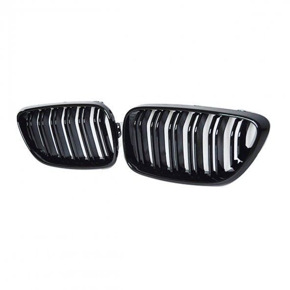 Glossy Black Double strap M2 Shutter compatible with BMW 2 series F22