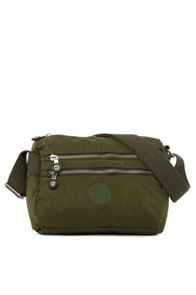 Bagmori Khaki Multi Pocket Parachute Mini Bag