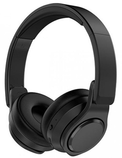 Snopy Sn-Bt51 Royal Plus Black Bluetooth Headset With Anc 3.5 Jack Input