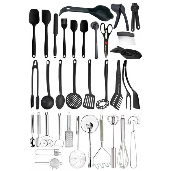 مجموعة سكاكين وشوكة وملعقة قائمة المهر من سيلينيكا، مجموعة أدوات مائدة مكونة من 12 شخصًا