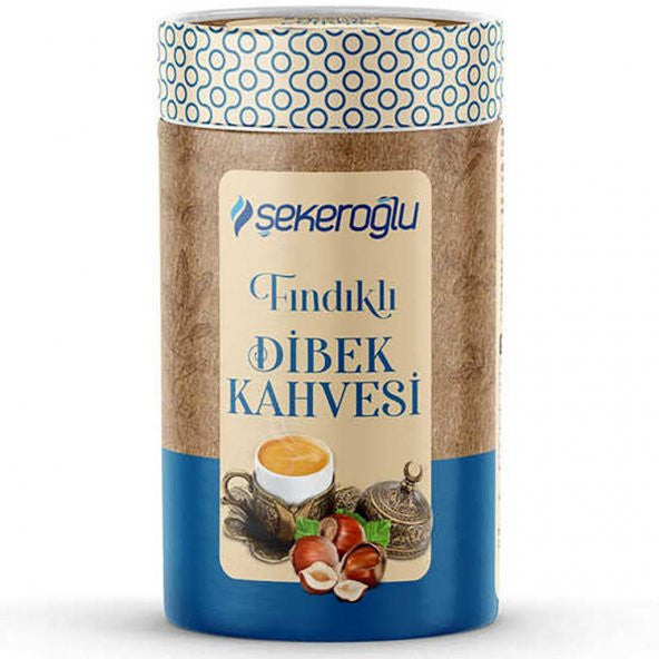 Sekeroglu Dibek Coffee with Hazelnut 200 Gr Cylinder