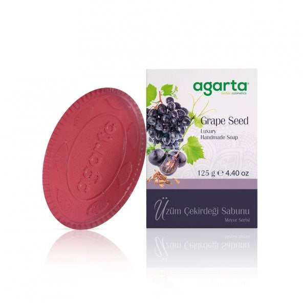 Agarta Natural Grape Seed Soap 125 g