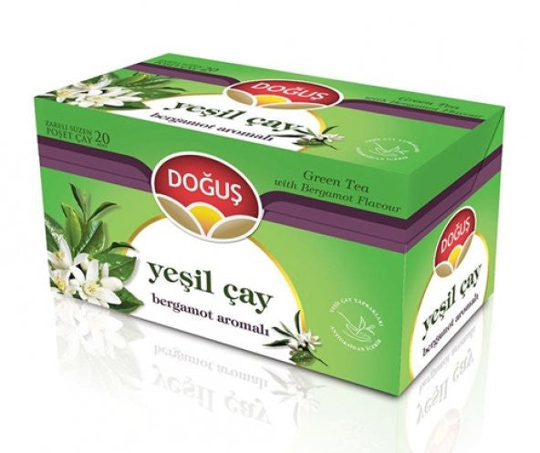 Doğuş Bergamot Green Tea Filtering Bag 20X1.75 Gr