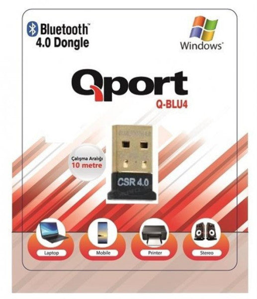 Qport Q-Blu4 Bluetooth 4.0 Adapter