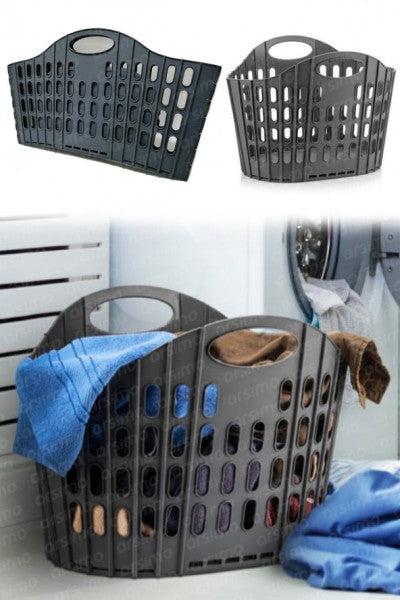 Multifunctional Folding Basket | Foldable Laundry Market Toy Basket 38 Lt