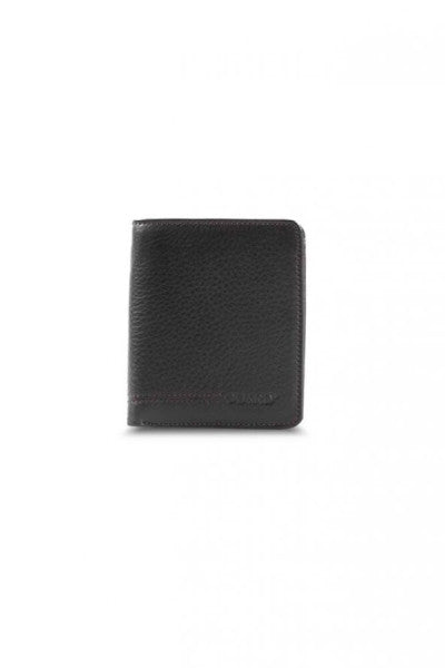 Guard Medium Double  Men's Wallet, Brown With Coin Pocket Genuine Leather