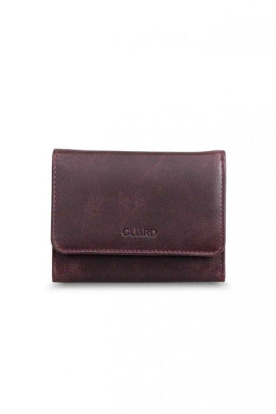 Guard Claret Red Women's Wallet with Coin Compartment