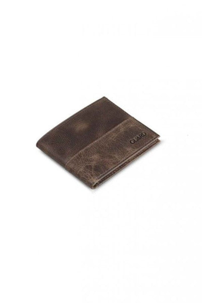 Guard Antique Brown Slim Classic Leather Men's Wallet