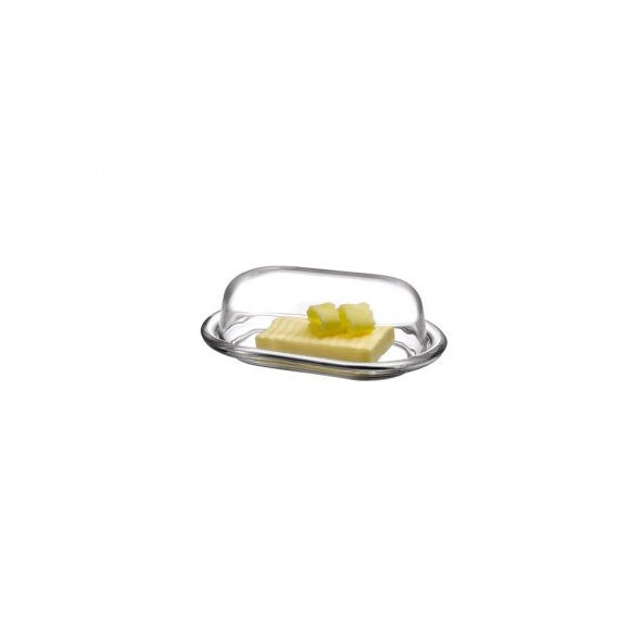 Paşabahçe Glass Covered Butter Bowl 98402