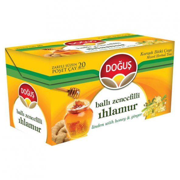 Doğuş Honey Ginger Linden Tea 20X1.6 Gr