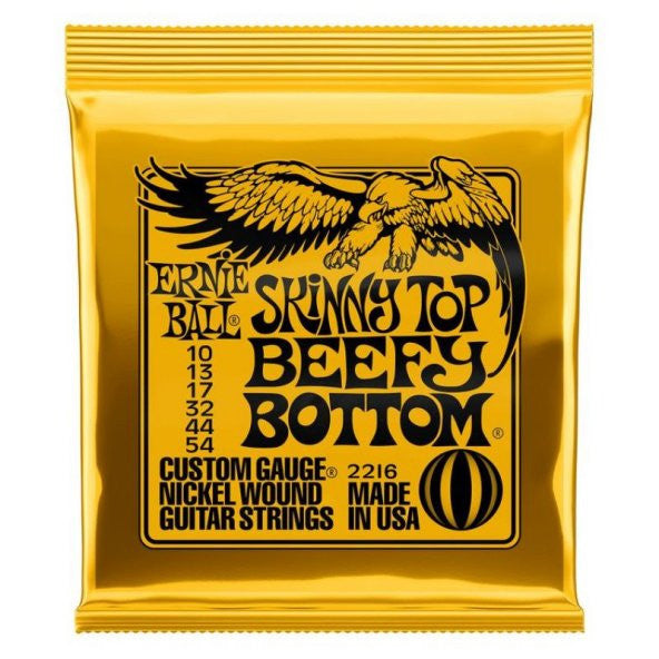 Ernie Ball P02216 - Skinny Top Beefy Bottom Slinky Nickel Wound 10-54 Electric Guitar String